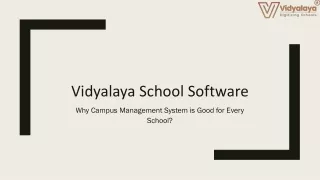 vidyalaya school software