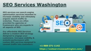 SEO Service Agency Washington - Top SEO Services, Guaranteed Results