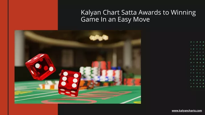 kalyan chart satta awards to winning game