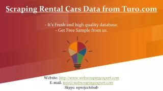 scraping rental cars data from turo com
