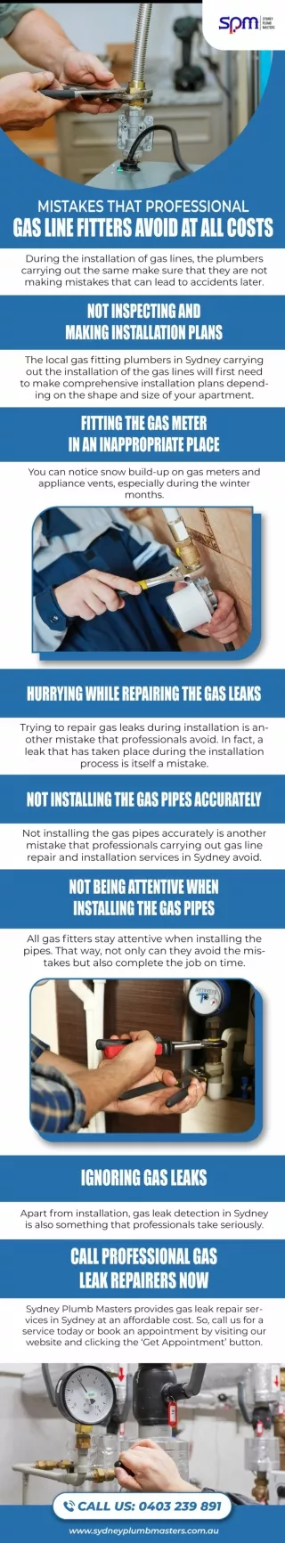 MISTAKES THAT PROFESSIONAL GAS LINE FITTERS AVOID AT ALL COSTS