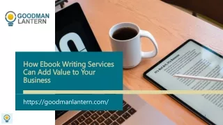 how ebook writing services can add value to your business