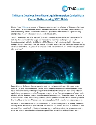 tmgcore develops two phase liquid immersion