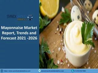 Mayonnaise Market Research Report PDF 2021-2026