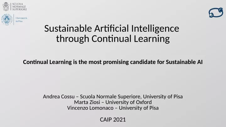 sustainable artificial intelligence through