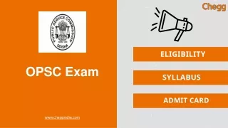 opsc exam