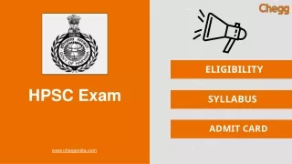 hpsc exam