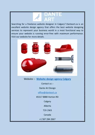 Website Design Agency Calgary | Danteart.ca