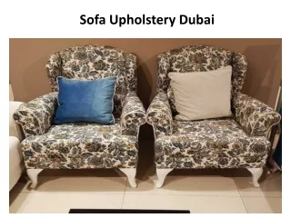 sofa upholstery dubai