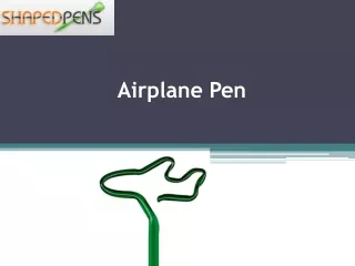 airplane pen