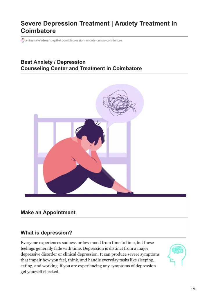 severe depression treatment anxiety treatment