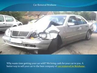 car removal in brisbane