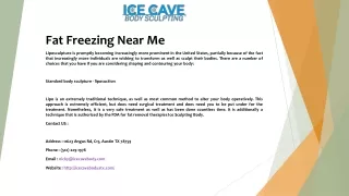fat freezing near me