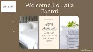 Welcome To Laila Fahmi