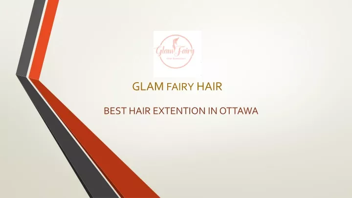 glam fairy hair