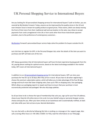 UK Personal Shopping Service to International Buyers-converted