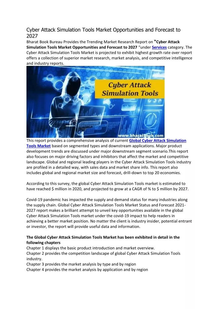 cyber attack simulation tools market