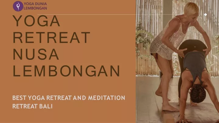 yoga retreat nusa l e m b o n g an