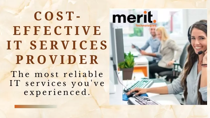 cost effective it services provider the most