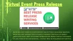 Best Virtual Event Press Release Service PPT - slide 1
