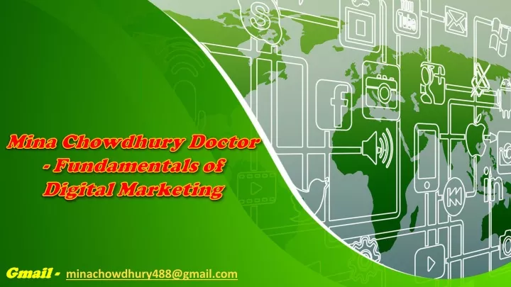 mina chowdhury doctor fundamentals of digital marketing