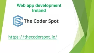 Web app development Mobile App Development Company IrelaIreland SLIDE SUBMISSION