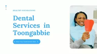 Dental Services in Toongabbie