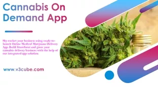 cannabis on demand app