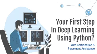 your first step in deep learning using python