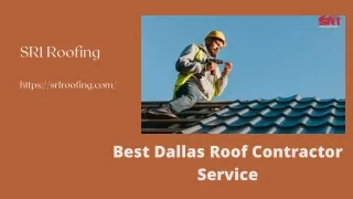 Best Dallas Roof Contractor Service | SR1 Roofing