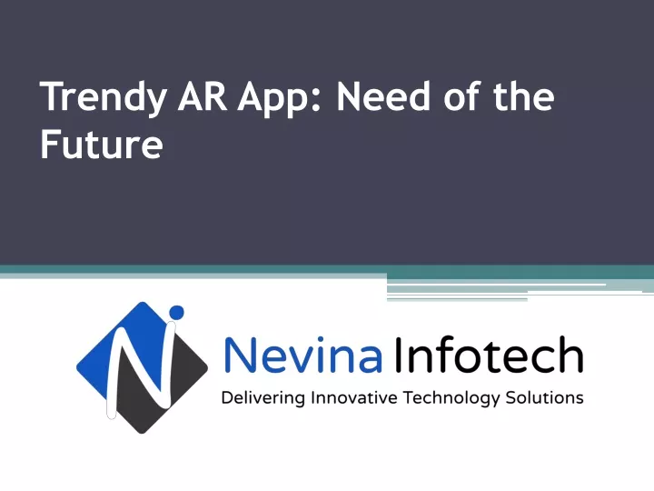 trendy ar app need of the future