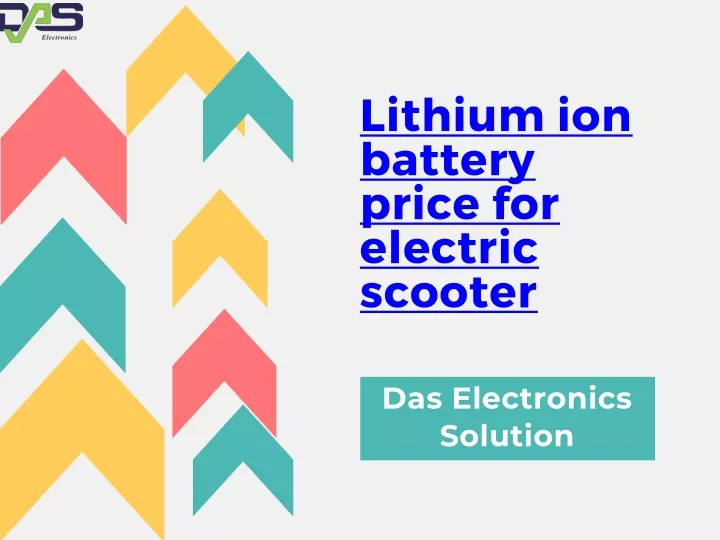 lithium ion battery price for electric scooter