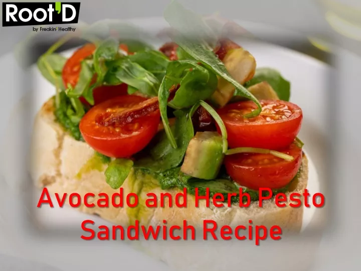 avocado and herb pesto sandwich recipe