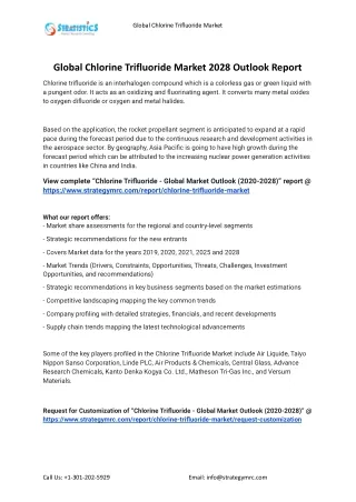 global chlorine trifluoride market