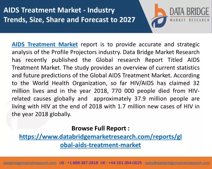 aids treatment market industry trends size share