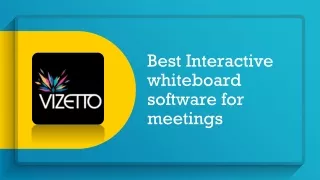 Best Interactive whiteboard software for meetings