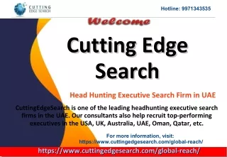 Head Hunting Executive in UAE