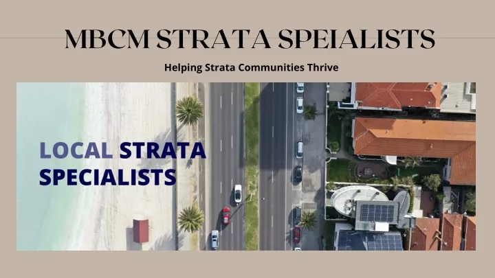 mbcm strata speialists