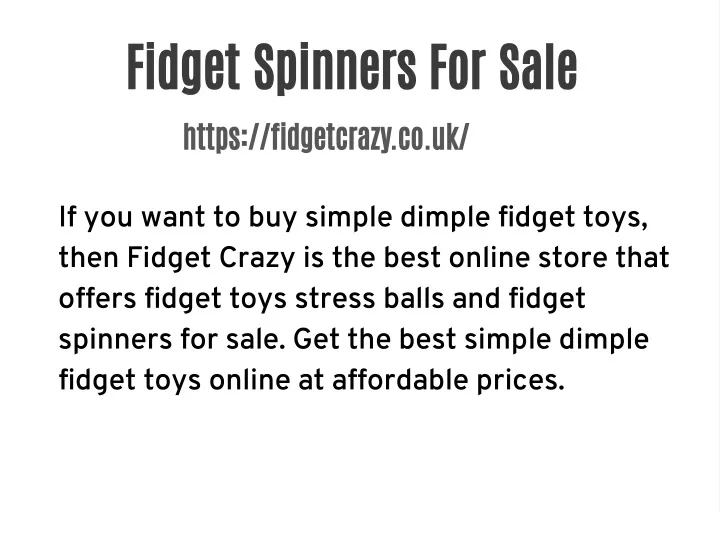 fidget spinners for sale https fidgetcrazy co uk