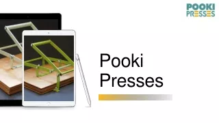 pooki presses