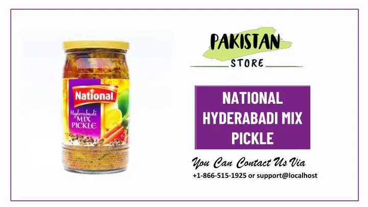 national hyderabadi mix pickle you can contact