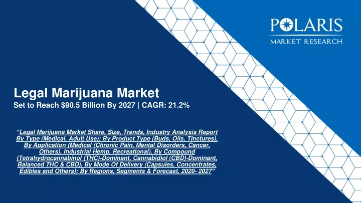 legal marijuana market set to reach 90 5 billion by 2027 cagr 21 2