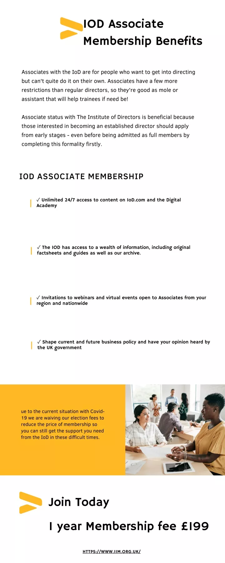 iod associate membership benefits