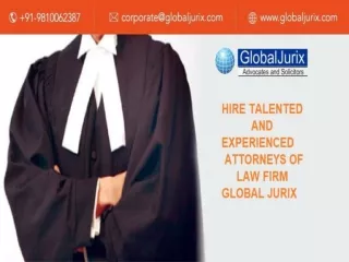 Hire Talented and Experienced Attorneys of Global Jurix