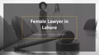 Professional Lawyers in Lahore (2k21) For Law Services