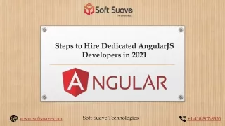 Steps to Hire Perfect AngularJS Developers in 2021