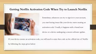 Netflix Activation Code -  1(888)-294-0885 | Netflix customer support