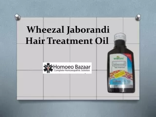 Wheezal Jaborandi Hair Treatment Oil