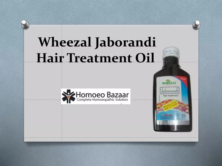 wheezal jaborandi hair treatment oil