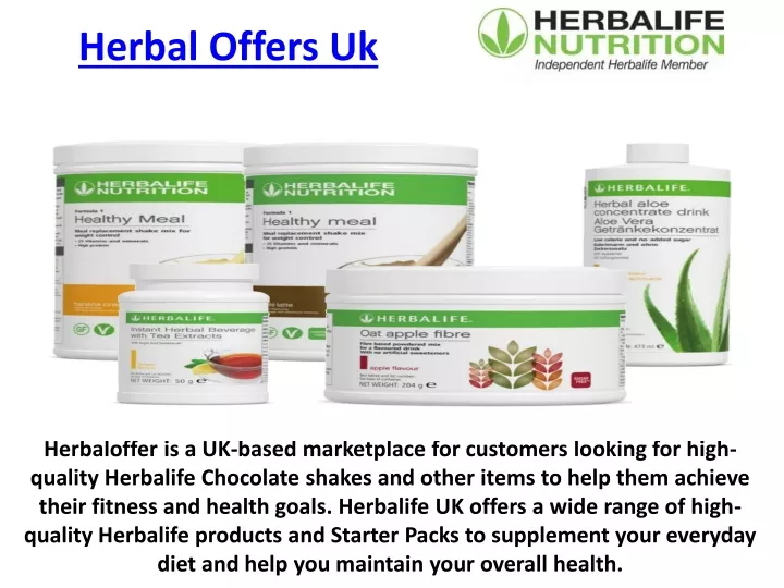 herbal offers uk